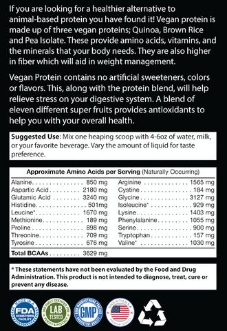 Vegan Chocolate Protein Powder