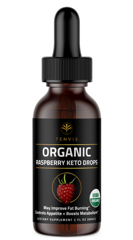 Organic Raspberry Keto Drops