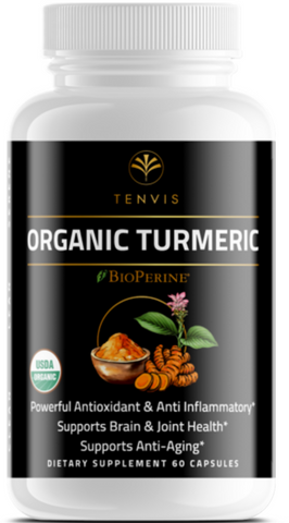 Organic Turmeric with Bioperin